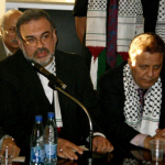 Посол Ирана Сеид Махмуд Реза Саджади и Посол Йемена Мухаммед Аль Хилали